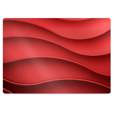 Tapis de protection de sol Fantaisie rouge