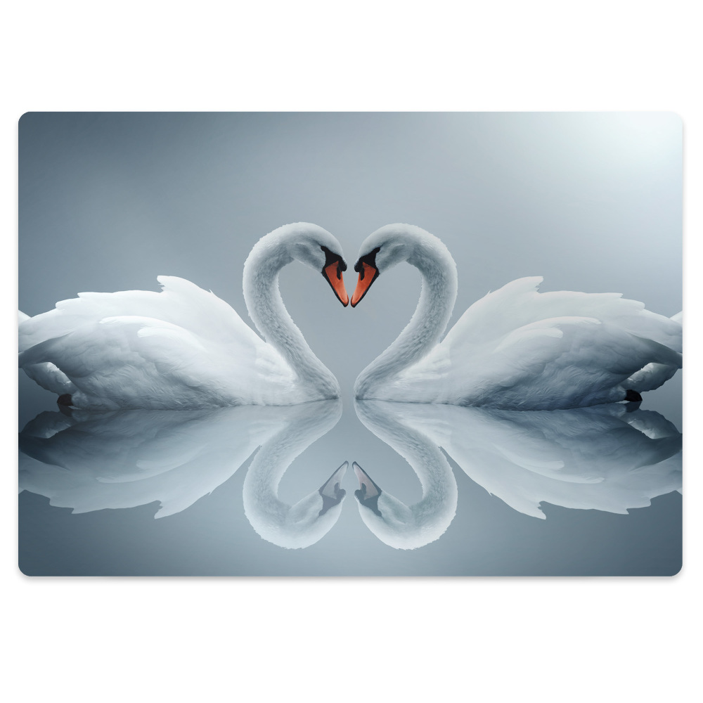 Tapis de chaise de bureau Oiseau d'eau