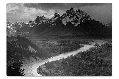 Tapis de protection de sol Montagnes dans l'ombre