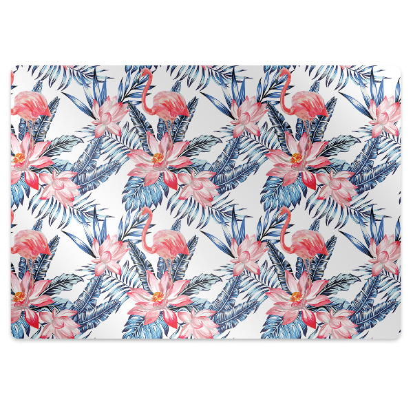 Tapis de protection de sol Bel oiseau peint