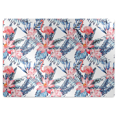 Tapis de protection de sol Bel oiseau peint