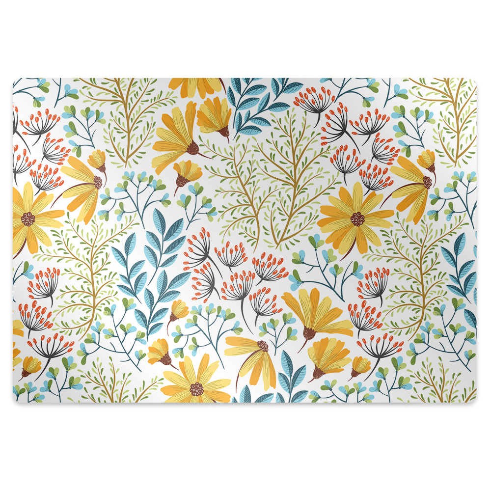 Tapis de chaise Art floral