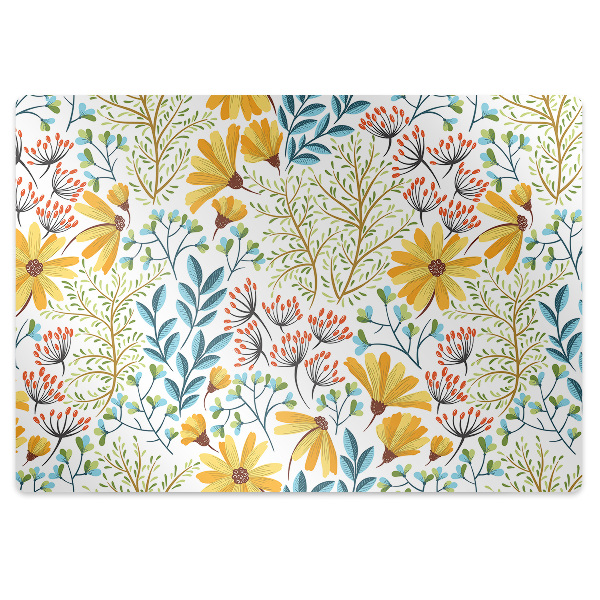 Tapis de chaise Art floral