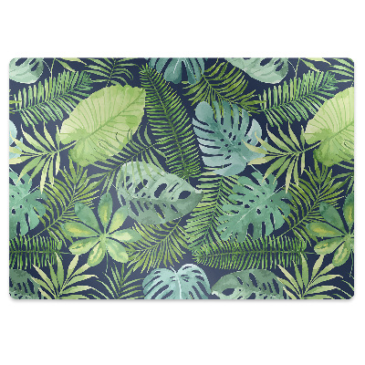 Tapis de chaise Feuilles exotiques