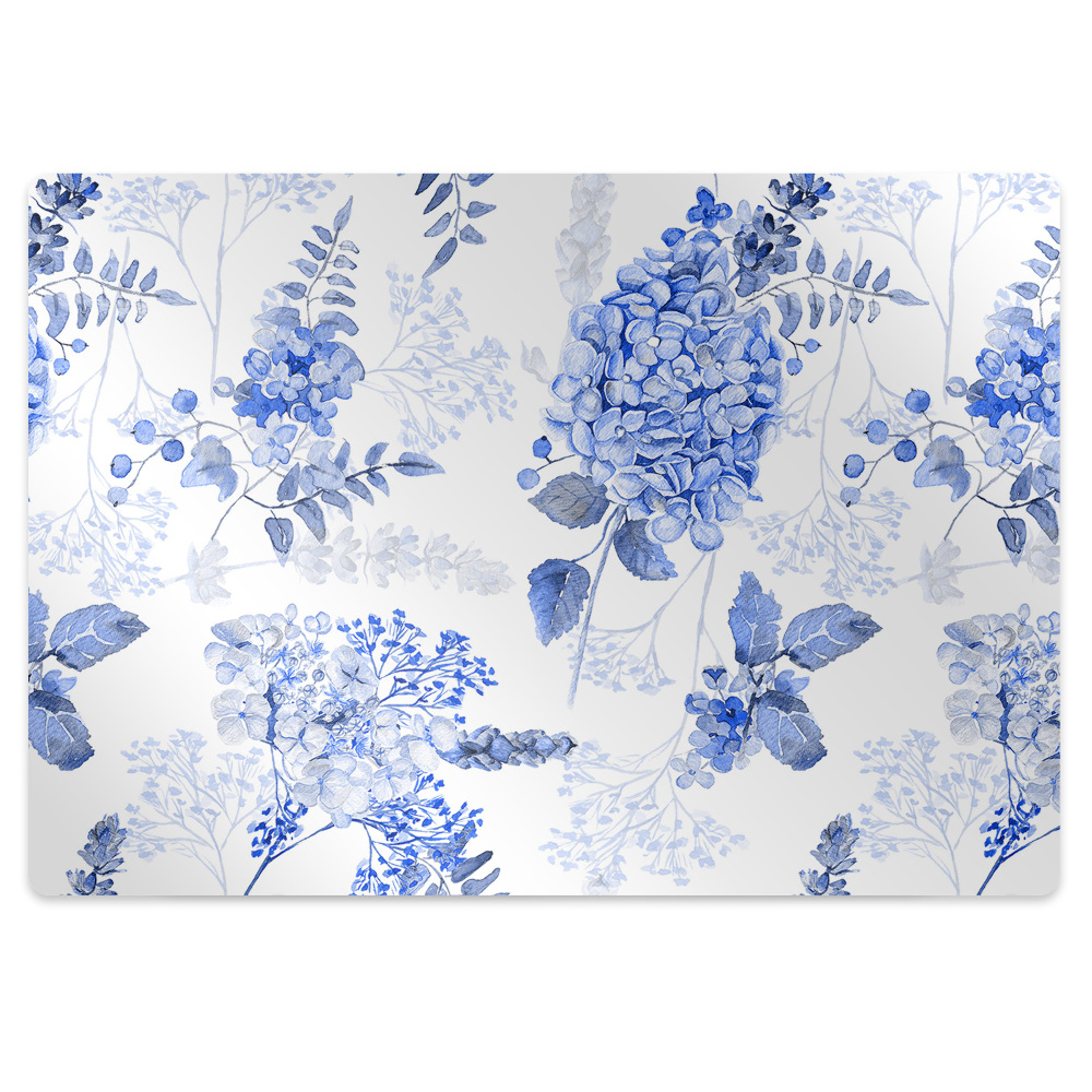 Tapis fauteuil bureau Hortensia unique