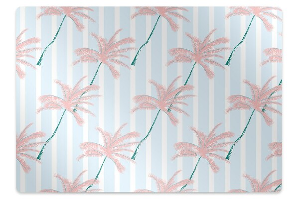 Tapis protège sol Feuilles de palmier