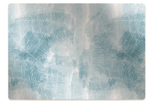 Tapis de chaise de bureau Motif tropical