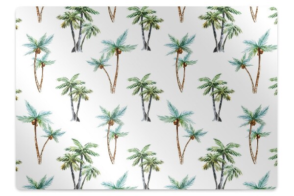 Tapis bureau Murale tropicale
