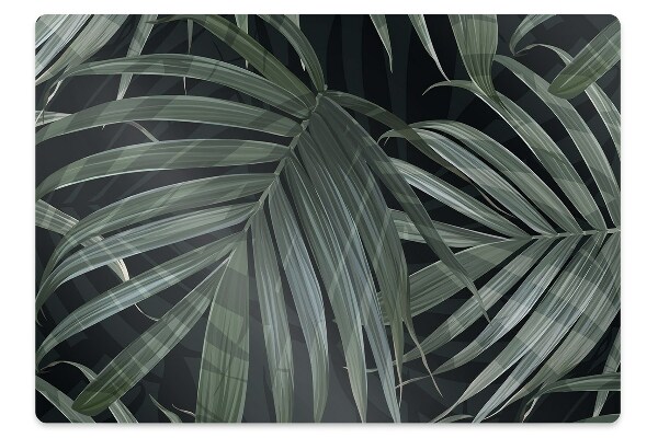 Tapis pour chaise de bureau Plante sombre inhabituelle