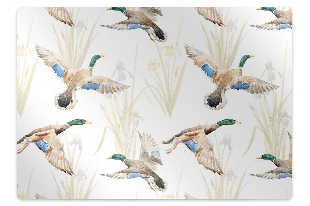 Tapis pour chaise de bureau Oiseaux sauvages