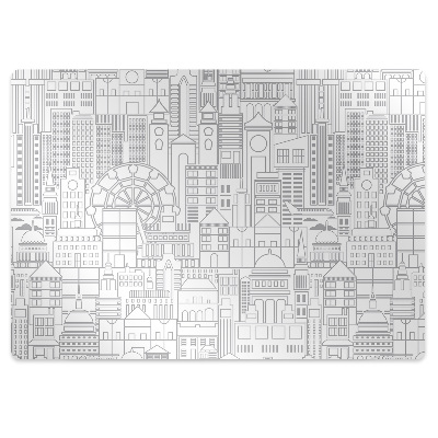 Tapis de chaise de bureau Architecture urbaine
