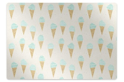 Tapis fauteuil bureau Glace sucrée