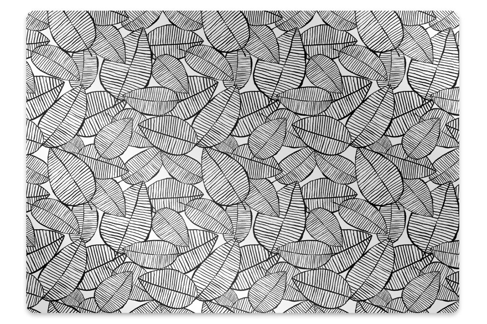 Tapis pour chaise de bureau Motif tropical