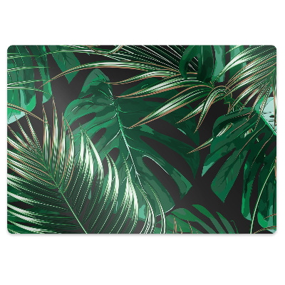 Tapis pour chaise de bureau Fleurs lumineuses