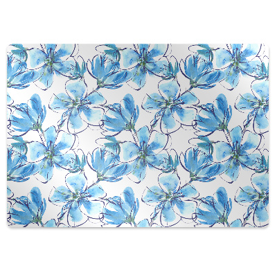 Tapis de chaise Fleurs peintes