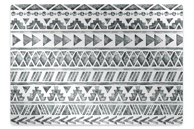 Tapis fauteuil bureau Motif folklorique