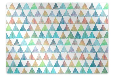 Tapis protège sol Figures géométriques