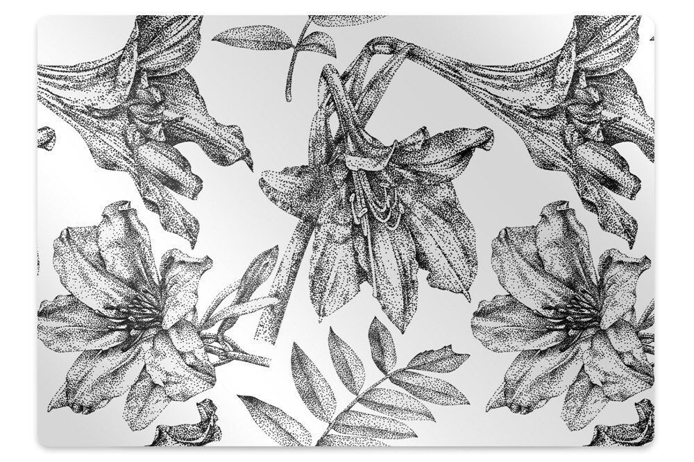 Tapis pour chaise de bureau Fleur de lilas