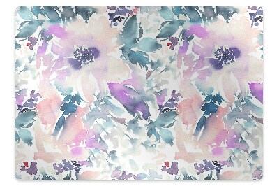 Tapis pour chaise de bureau Paysage floral