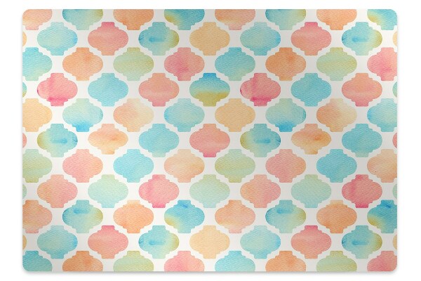 Tapis bureau Motif coloré