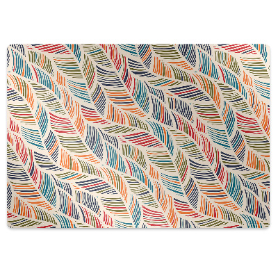 Tapis de chaise Vagues colorées