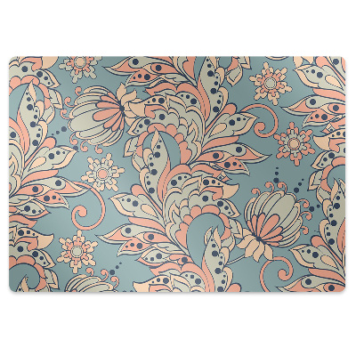 Tapis fauteuil bureau Fleurs de conte de fées