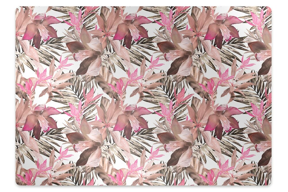 Tapis de protection de sol Fleur exotique