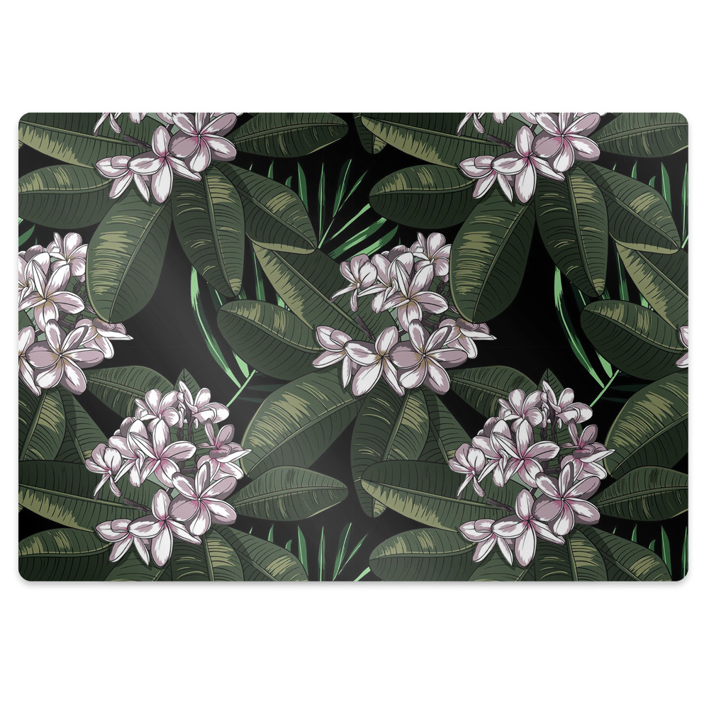 Tapis de chaise Fleurs exotiques