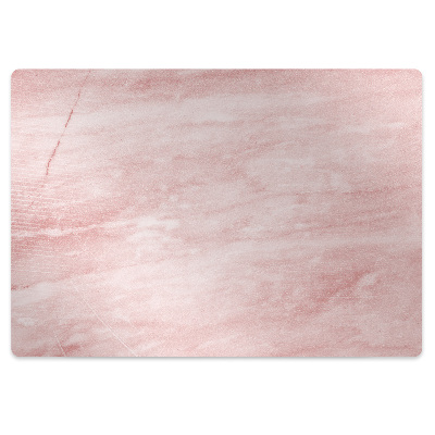 Tapis protection sol Pierre rose