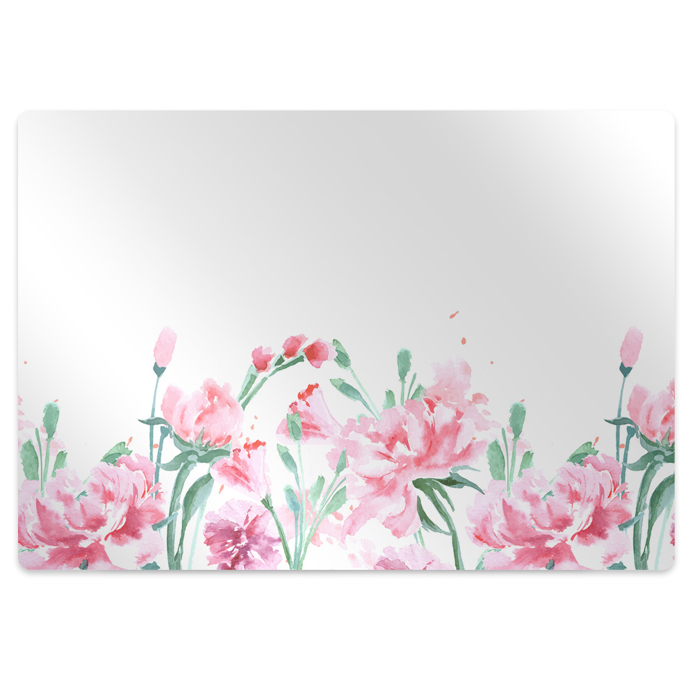 Tapis pour chaise de bureau Fleurs lumineuses