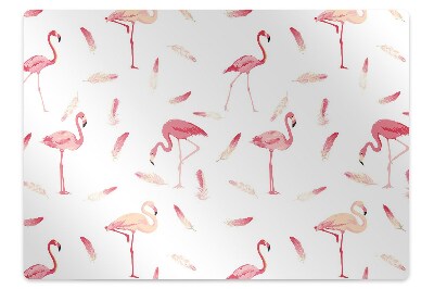 Tapis bureau Troupeau de beaux oiseaux