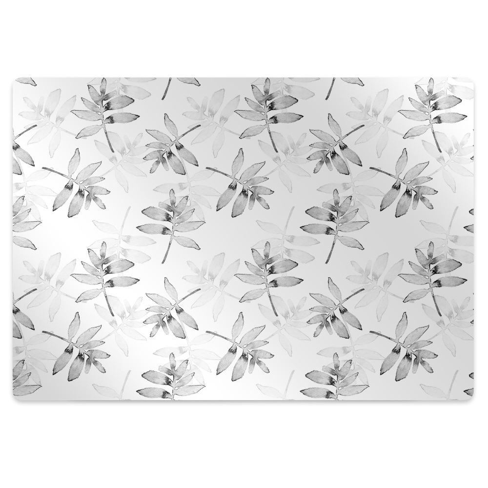 Tapis de protection de sol Feuilles sans couleur