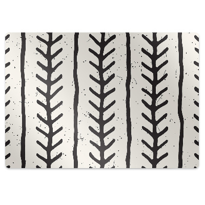 Tapis protège sol Motif à chevrons