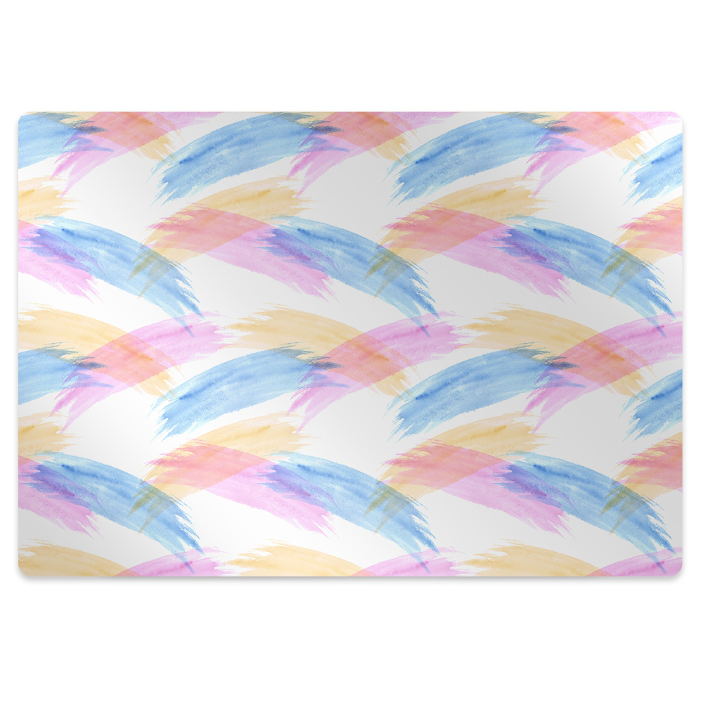 Tapis pour chaise de bureau Peint sur toile