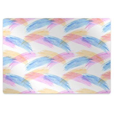 Tapis pour chaise de bureau Peint sur toile