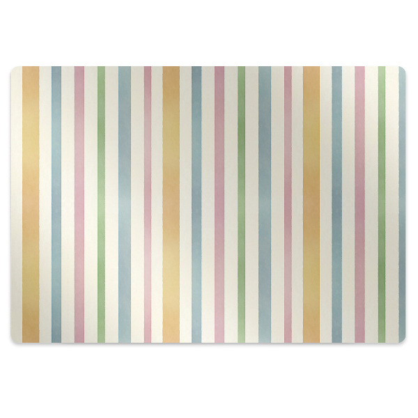 Tapis de protection de sol Lignes colorées