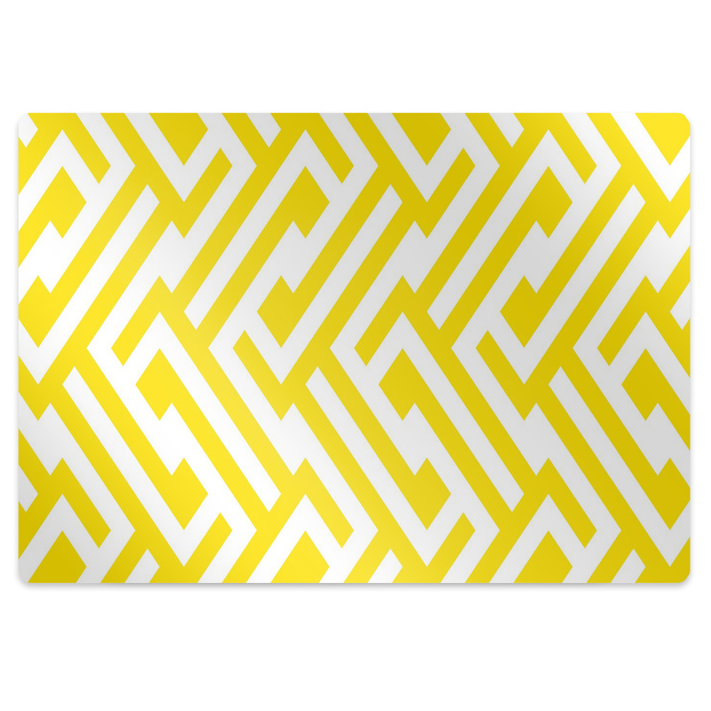 Tapis de protection de sol Bande jaune
