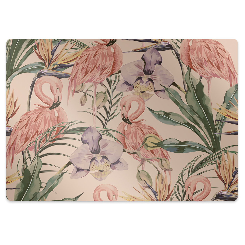 Tapis protège sol Bel oiseau