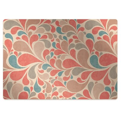 Tapis protège sol Larmes colorées