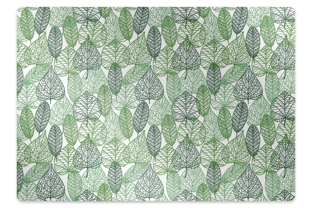 Tapis protège sol Feuilles de forêt