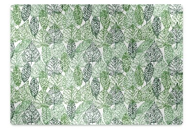 Tapis protège sol Feuilles de forêt