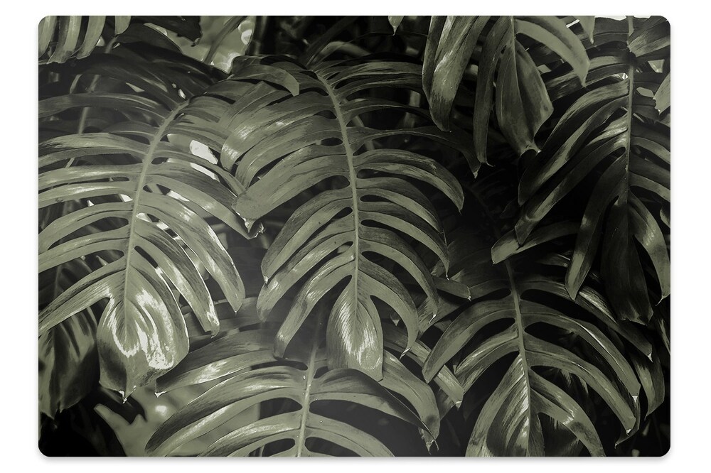 Tapis de chaise Feuilles de bananier