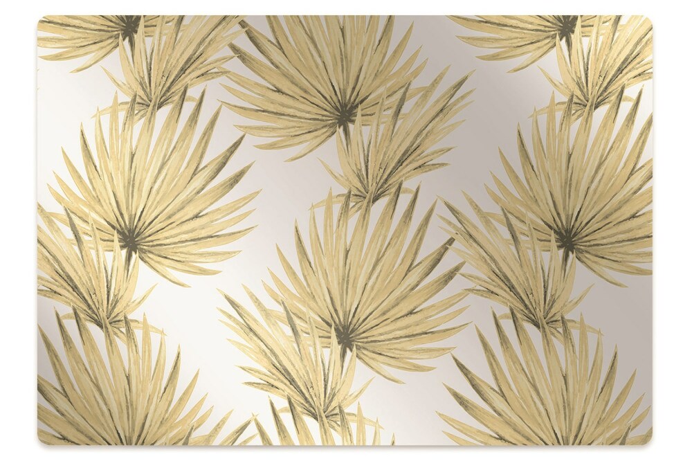Tapis protège sol Feuilles exotiques