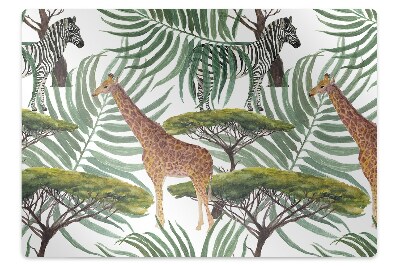 Tapis de protection de sol Faune de la savane