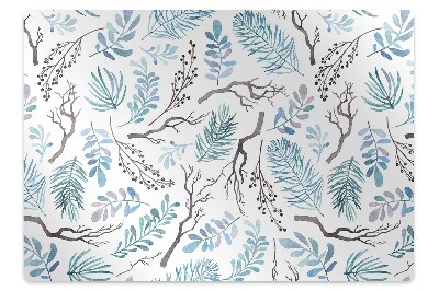 Tapis de protection de sol Feuilles et branches