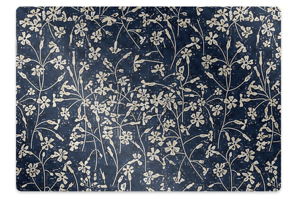 Tapis bureau Décoration florale