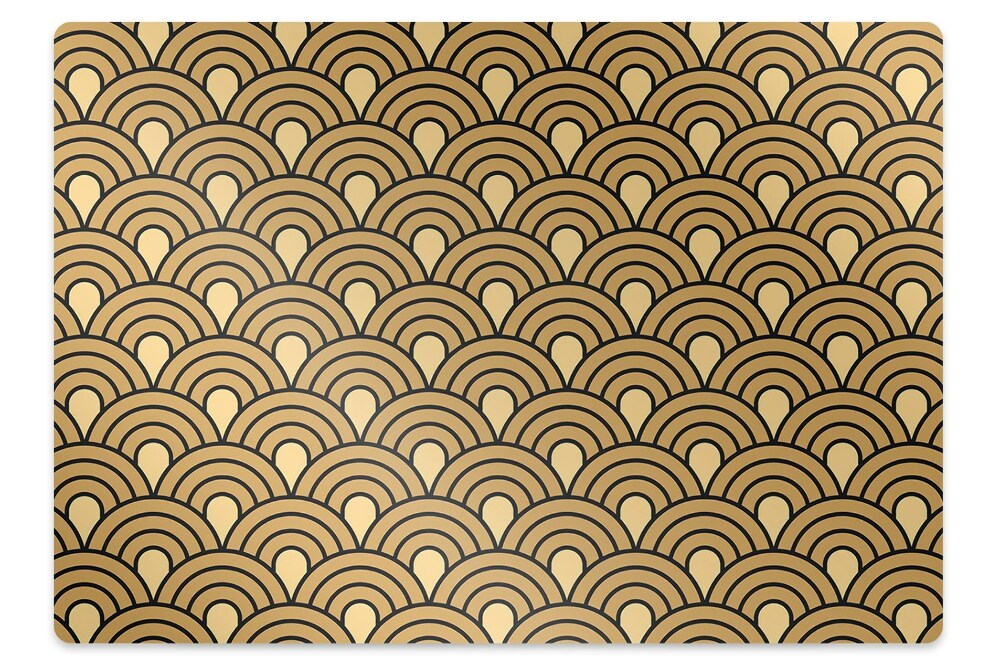 Tapis protège sol Art rétro
