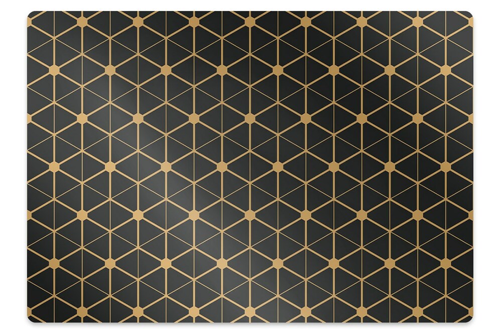 Tapis de protection de sol Hexagones