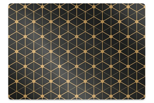 Tapis de protection de sol Hexagones