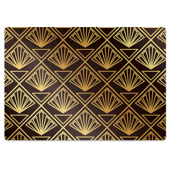 Tapis de chaise de bureau Art déco